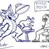 Free Pork- 2

themes!
"pranking a character" again!

And here we have one of his actual characters being pranked. Fear the pig, Hikari.

Hikari
By Ali Floyd

Fox
By Nate Horsfall
